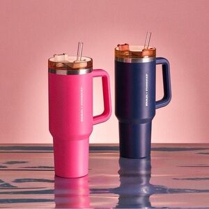 Stanley & Starbucks Collab - Blush & Blue